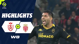 STADE DE REIMS - AS MONACO (1 - 3) - Highlights - (SdR - ASM) / 2023-2024