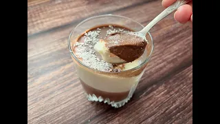 ФАНТАСТИЧЕСКАЯ ПАННА КОТТА/ Chocolate dessert panna cotta. Easy to make. No bake.