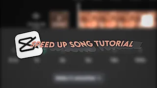 Tutorial Speed up Song Capcut