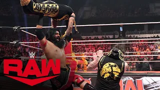 Rey and Dominik get the best of Veer Mahaan on “King's Court”: Raw, May 23, 2022