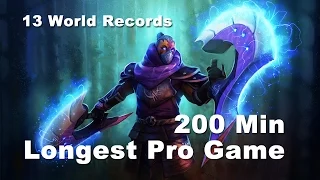 200 Min Longest Pro Game - Cloud9 vs SFZ Dota 2