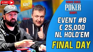 WSOP Europe 2022 LIVE - €25,000 NLH Platinum High Roller - Final Day!