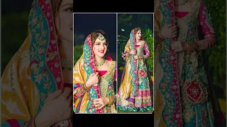 Ladies miyo ke dress: ladies dress for mehndi:           (urwa channel 1530,).