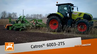 CatrosXL 6003-2TS compact disc harrow  with knife roller | AMAZONE
