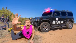 STRANDED IN DESERT ESCAPING SWAT TEAM!! (Will I Survive?)