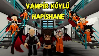 VAMPİR KÖYLÜ HAPİSHANE MACERASI❤️AYŞEM ECE ARI💥ARIGİLLER🐝ROBLOX BROOKHAVEN🏡RP