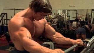 Pumping Iron- Arnold talks about the pump