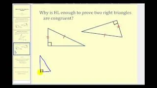 Hypotenuse - Leg Congruence Theorem