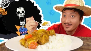 What is Brook's Favorite Food? Curry from ONE PIECE!