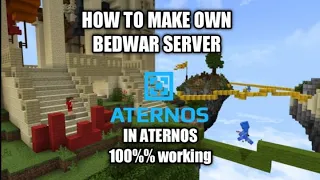 How to make a own bedwar server in aternos