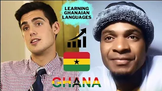 the reason white people love Ghana and they are busy learning Ghana language seriously