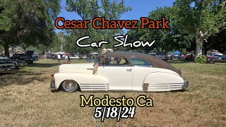 Cesar Chavez Park car show Modesto Ca #lowrider #lowridershow #lowriderlifestyle