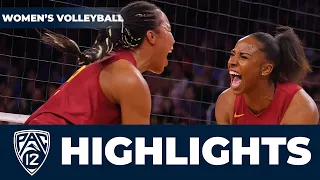 UCLA vs. USC | Game Highlights | NCAA Women's Volleyball | 2022 Season