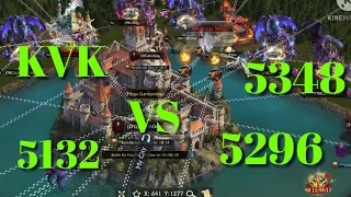 KVK 5132 VS 5348 VS 5296 - King Of Avalon