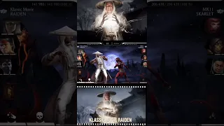 Официальный геймплей Рейден Классик Фильм в Mortal Kombat Mobile