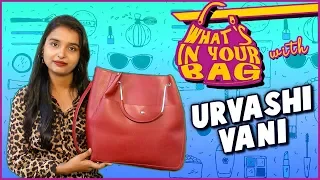 Urvashi Vani Handbag Secret Revealed | What’s In Your Bag | TellyMasala