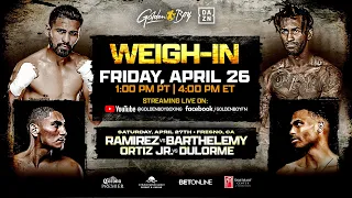 RAMIREZ VS. BARTHELEMY WEIGH-IN