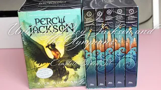 Unboxing Percy Jackson and the Olympians Boxed Set | Martina and Shabrina |