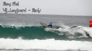 WSL Longboard - Mens final.  Ben Skinner vs Harrison Roach.