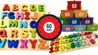 Ultimate Preschool Learning Video For Toddlers | Best Toy learn ABC, Shapes, Numbers and Counting