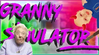 GRANNY SIMULATOR | КАК ВОСПИТАТЬ ЛЫСОГО ДЕМОНА? (МОНТАЖ)