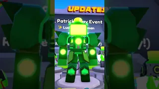 TITAN CLOVER  IS RARE 😞😓  TOILET TOWER DEFENSE (ROBLOX)