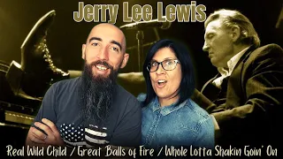 Jerry Lee Lewis - Real Wild Child / Great Balls of Fire / Whole Lotta Shakin Goin' On (REACTION)