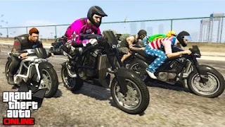 GTA V ONLINE CORRIDA FÚRIA EM DUAS RODAS