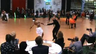 IDSF INTERNATIONAL OPEN LATIN / DSFO 2011 / Andrey Gusev Elizaveta Cherevichnaya - 1/4  final Jive