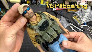 How to kitbash a 1/6 scale figure - PMC in Afghanistan