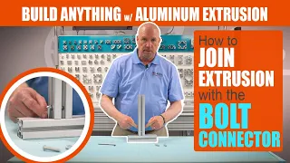 The STRONGEST Way to Join Extrusion | Bolt Connector | Build Anything with Aluminum Extrusion
