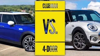 MINI CLUBMAN VS. MINI 4-DOOR