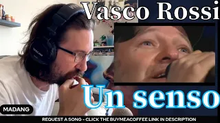 METALHEAD REACTS| Vasco Rossi - Un senso - live (HD)