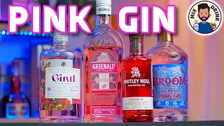 Pink GIN тест в слепую - Малина / клубника в розовом Джин ТОНИКЕ