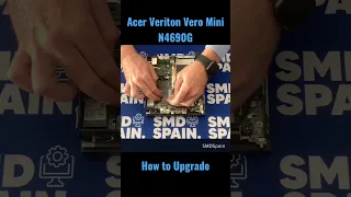 Acer Veriton Vero Mini N4690G How to Upgrade M.2 Pcie Ram