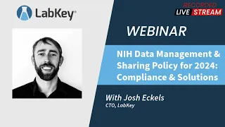 NIH Data Management and Sharing Policy for 2024: Compliance and Solutions