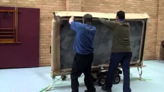 How to assemble a Professional Slate pool/billiard table