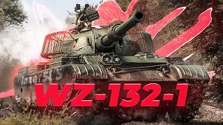 WZ-132-1 + WZ-132A  Игра на невероятные показатели | Tanks Blitz