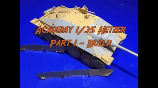 Academy 1/35 Hetzer Build Part 1