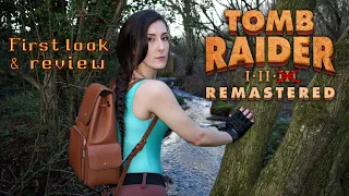 TOMB RAIDER REMASTER FIRST LOOK 👀 SO MUCH NOSTALGIA! 🥰(Part 1 -  Tomb Raider 1 & 2)