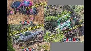 EXTREME OFFROAD ACTION |-| LOUD 4X4 BEASTS in MUD |-| Κοπή Πίτας Λέσχη 4X4 Ιωαννίνων #day1 #part1