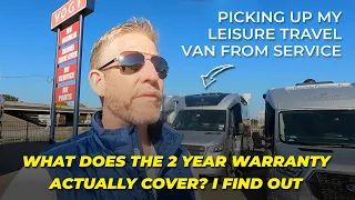 These were not covered under 2 year warranty - Leisure Travel Vans