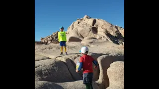 Joshua Tree - Hiking Barker Dam with Kids | Mel Miller & Family