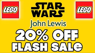LEGO - JOHN LEWIS FLASH SALE - STAR WARS - NOW ON