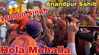 Anandpur Sahib Hola Mohalla 2023 || Holi in Punjab || Hola Mohalla