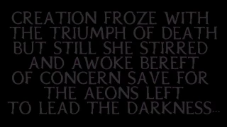 Cradle of Filth - Saffron's Curse Lyrics