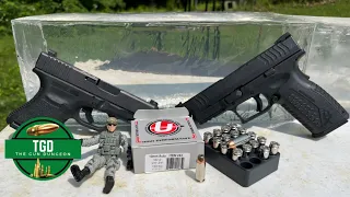 10mm Underwood 180gr XTP | Clear Ballistics Gel Test | Glock 29 and XDM 4.5