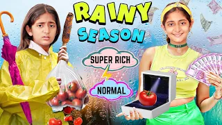 MONSOON ke Din | RAINY SEASON | Family Rich vs Normal | MyMissAnand