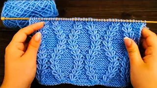 बहुत आसान बुनाई डिजाइन | Very Easy Knitting Pattern For cardigan/Scarf/sweater & baby sweaterl