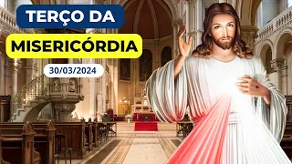 TERÇO DA MISERICÓRDIA AO VIVO DE HOJE - 30/03/2024 | SÁBADO SANTO | VIGÍLIA PASCAL